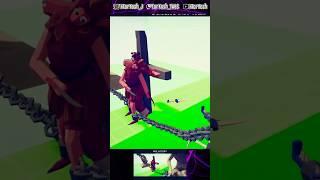 "Behind You!" "So?" #TarYoshTabs #Shorts Totally Accurate Battle Simulator