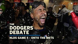 Dodgers win the NLDS and move on to the Mets