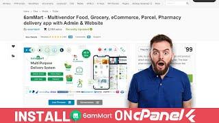 How to setup 6ammart on cpanel ।। How to make 6ammart flutter app ।।  Build 6ammart