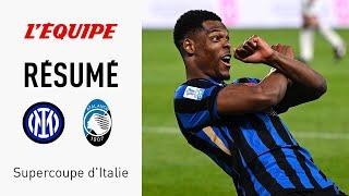 Supercoupe d'Italie - Avec un doublé de Dumfries, l'Inter Milan écarte l'Atalanta et file en finale