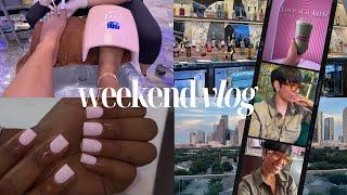 weekend vlog | I got approved!, luxury rooftop restaurant, therapy, pampering & elevating my life