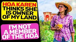 HOA KAREN THINKS SHE IS THE OWNER OF MY LAND! It Gets Way Worse r/MaliciousCompliance