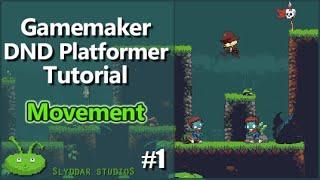 Gamemaker DND Platformer Tutorial - #1 Movement