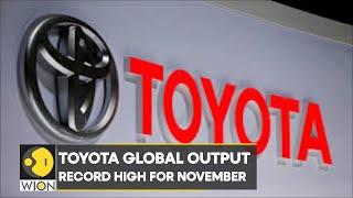 World Business Watch: Toyota's November global vehicle production rises 1.5 percent | Top News |WION