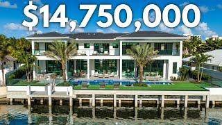 INSIDE A $14,750,000 MODERN WATERFRONT HOME IN BOCA RATON, FL