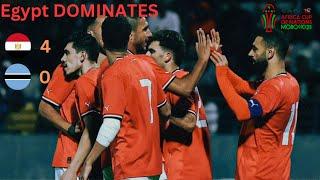 Egypt DOMINATES Botswana 4 0! Are the Pharaohs UNSTOPPABLE in AFCON 2025 Qualifiers? New News