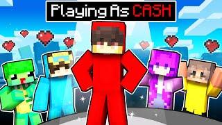 Playing as CASH in Minecraft!