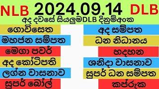 Today All NLB DlB Lottery Results 2024.09.11 Lotherai dinum anka nlb dlb hadahana Jayaking