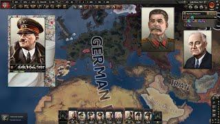 HOI4 Germany World Conquest speedrun part 1 | Fall of Europe