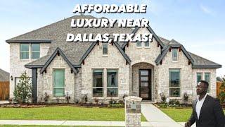 AFFORDABLE LUXURY HOUSE TOUR IN TEXAS| BLOOMFIELD HOMES| MIDLOTHIAN, TEXAS |