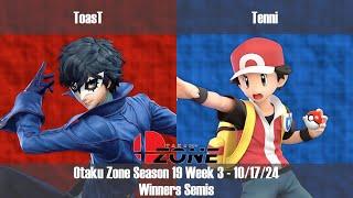 OZone19W3 - WS - ToasT [Joker] vs Tenni [Pokemon Trainer]