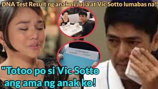 JULIA Clarete lNlLABAS na ang DNA TEST Result ng ANAK nito! VIC Sotto NAPAIYAK sa RESULTA!