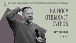 "На носу отдыхает сугроб" - Сергей Лукьянов - 09.10.2024