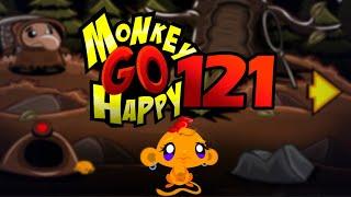 Игра "Счастливая Обезьянка 121" (Monkey GO Happy 121) - прохождение