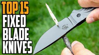 Best Fixed Blade Knives 2021 - Top 15 Fixed Blade Knives Reviews