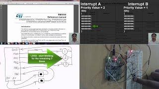 STM32F4Discovery Tutorial 3 - Interrupt Types and Priority