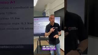 ¿ Qué podemos conducir con el permiso A1 ? Te lo explicamos en este pequeño vídeo. #motoescuela