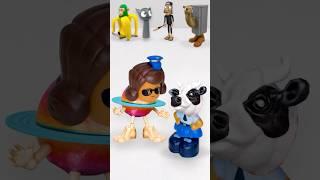Satisfying with Unboxing Cute Mexica Plush Dancing Cactus Electric Nice Police Girl ASMR Videos