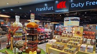 INSIDE THE NEW DUTY FREE SHOP IN FRANKFURT INTERNATIONAL AIRPORT #frankfurtinternationalairport