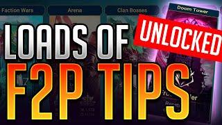 BEST NEW PLAYER VIDEO EVER! TOO MANY NEW PLAYER TIPS TO COUNT! | Raid: Shadow Legends