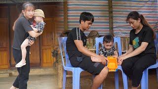 Huong decided to take her child to live with her - Binh was happy to see mother and son reunited