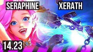 SERAPHINE & Caitlyn vs XERATH & Ashe (SUP) | KR Diamond | 14.23