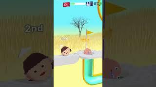 Hopping Heads Game Mostly Satisfying Level 2106! #hoppingheadsandroid #funny #explore #shorts