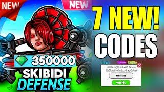 *NEW UPDATE* ALL WORKING CODES FOR SKIBIDI TOWER DEFENSE 2024! ROBLOX STD CODES 2024