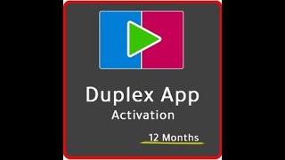 DUPLEX PLAY GIFT ACTIVATION CODE how to activate DUPLEXPLAY APP AT YOUR DEVICE direct download link