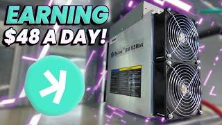 New Kaspa Miner Earns $48 DAILY - iBeLink BM-KS Max Review