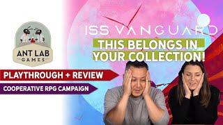 ISS Vanguard Board Game Playthrough Review