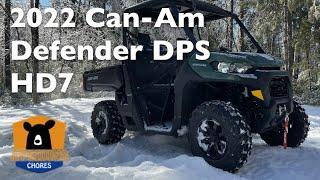 2022 BRP Can-Am Defender DPS HD7 And Accessories