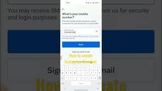 How to create Instagram Account? Using Your Own Phone Number.