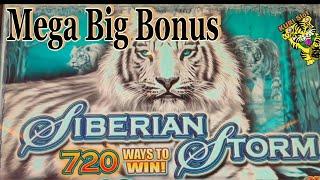 MEGA BIG WIN BONUS ON CLASSIC IGT SLOTSIBERIAN STORM (IGT) Slot I GOT SO MANY FREE SPINS !栗スロ