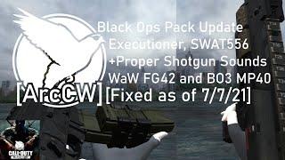 Garry's Mod [ArcCW] Black Ops Pack Update (Executioner, MP7 and SWAT556) +Proper Shotgun Sounds