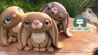 Bunny cake topper cute Easter bunny rabbit