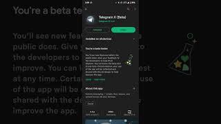 telegram x beta