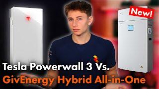 NEW GivEnergy HYBRID All In One Vs Tesla Powerwall 3 - Everything you need to know