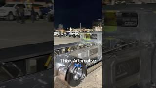 One-of-a-Kind Mini Rig: Polished Aluminum, V8 540 HP, and Hydraulic Ride System! #shorts