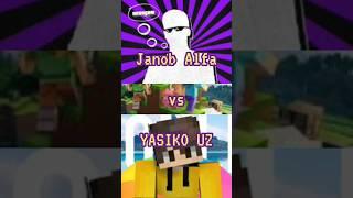 Janob Alfa vs YASIKO UZ #battleshorts #youtubers