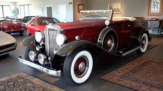 1933 Packard Eight 1001 Coupe Roadster (408045) - Walkaround | Daniel Schmitt & Co.