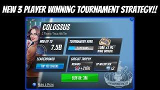 WSOP Game APP - New 3 Player Winning Tournament Strategy