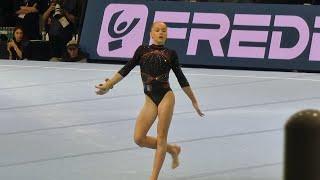 Elena Colas  - 12,633 Floor Final - Sol - Junior European championships 2024