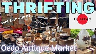 OEDO ANTIQUE MARKETKIMONO, FOLK Craft, WOODBLOCK Prints and moreThrifting in JAPAN