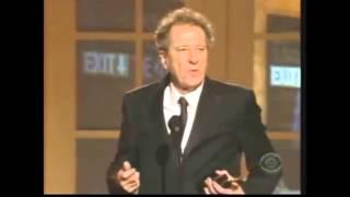 Geoffrey Rush wins 2009 Tony Award for Best Actor in a Play