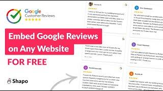 How to Embed a Free Google Review Widget on Your Website (2024)