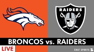 Broncos vs. Raiders LIVE Streaming Scoreboard, Free Play-By-Play & Highlights | NFL Week 12 On CBS