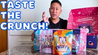 Trying FREEZE DRIED CANDY For The First Time! @KanpaiFoodz Food Review