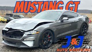 2018 Ford Mustang GT Track Pack Part Out: J & J Auto Wrecking Test Video Stock # PJFD331