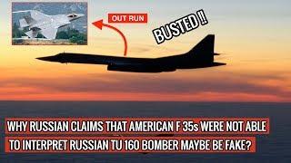 RUSSIAN MEDIA REPORTS OF TU 160 OUTRUNNING F35 SEEMS FAKE ! DEFENSE UPDATES